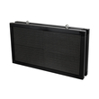 GloboStar® DISPLAY 90278 LED Scrolling Display 64x32cm - Κυλιόμενη Ψηφιακή Πινακίδα / Επιγραφή Διπλής Όψης P10 LED SMD AC 220-240V - Λειτουργία μέσω Wi-Fi με Εφαρμογή APP - Αισθήτηρας Θερμοκρασίας και Υγρασίας - Αδιάβροχο IP65 - Μ70 x Π11 x Υ38.5cm - Κόκκινο - 1 Χρόνο Εγγύηση