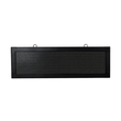 GloboStar® DISPLAY 90318 LED Scrolling Display 64x16cm - Κυλιόμενη Ψηφιακή Πινακίδα / Επιγραφή Διπλής Όψης P10 LED SMD AC 220-240V - Λειτουργία μέσω Wi-Fi με Εφαρμογή APP - Αισθήτηρας Θερμοκρασίας και Υγρασίας - Αδιάβροχο IP65 - Μ70.5 x Π11 x Υ22.5cm - Μπλε - 1 Χρόνο Εγγύηση