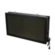 GloboStar® DISPLAY 90796 LED Scrolling Display 64x32cm - Κυλιόμενη Ψηφιακή Πινακίδα / Επιγραφή Διπλής Όψης P10 LED SMD AC 220-240V - Λειτουργία μέσω Wi-Fi με Εφαρμογή APP - Αισθήτηρας Θερμοκρασίας και Υγρασίας - Αδιάβροχο IP65 - Μ70 x Π11 x Υ38.5cm - Ψυχρό Λευκό 6000K - 1 Χρόνο Εγγύηση