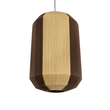 GloboStar® SALERNO 02076 Boho Κρεμαστό Φωτιστικό Πλέγμα Μονόφωτο 1 x E27 IP20 Μπεζ & Καφέ Σχοινί - Μ50 x Π50 x Υ80cm