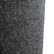 GloboStar® Artificial Garden BELLAGIO 20745 Επιδαπέδιο Πολυεστερικό Τσιμεντένιο Κασπώ Γλάστρα - Flower Pot Μαύρο με Καφέ Φ42 x Υ91cm