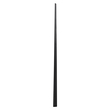 GloboStar® SURFACE-PROFILE 70859-3M Προφίλ Αλουμινίου - Βάση & Ψύκτρα Ταινίας LED με Λευκό Γαλακτερό Κάλυμμα - Επιφανειακή Χρήση Δημιουργίας Κρυφού Φωτισμού - Πατητό Κάλυμμα - Μαύρο - 3 Μέτρα - Πακέτο 5 Τεμαχίων - Μ300 x Π1.7 x Υ4.2cm