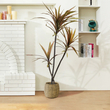 GloboStar® Artificial Garden DRAGON BLOOD TREE 20969 - Τεχνητό Διακοσμητικό Φυτό Δράκαινα Φ100 x Υ140cm