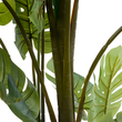 GloboStar® Artificial Garden MONSTERA 20973 - Τεχνητό Διακοσμητικό Φυτό Μονστέρα Φ120 x Υ140cm