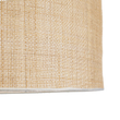 GloboStar® YOTTO 01823 Boho Κρεμαστό Φωτιστικό Καπέλο Τρίφωτο 3 x E27 IP20 Μπεζ Ξύλο - Μ90 x Π90 x Υ40cm