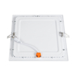 GloboStar® 60199 Χωνευτό LED Panel 20W 2060lm 120° AC 220-240V IP20 Μ22.5 x Π22.5 x Υ1.9cm Θερμό Λευκό 2700K - 3 Χρόνια Εγγύηση