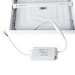 GloboStar® 60203 Εξωτερικό LED Panel 22x22cm 20W 2180lm 120° AC 220-240V IP20 Μ22 x Π22 x Υ3cm Ψυχρό Λευκό 6000K - 3 Χρόνια Εγγύηση