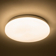GloboStar® CELANO 61007 LED Πλαφονιέρα Οροφής Στρόγγυλη Φ26 20W 1800lm 120° AC 220-240V Αδιάβροχη IP54 Φ26 x Υ6cm Θερμό Λευκό 2700K - 3 Χρόνια Εγγύηση