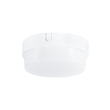 GloboStar® REVANO 61012 LED Πλαφονιέρα Οροφής Στρόγγυλη Φ12 12W 1140lm 180° AC 220-240V Αδιάβροχη IP54 Φ12 x Υ4.5cm Φυσικό Λευκό 4500K - 2 Χρόνια Εγγύηση