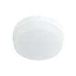 GloboStar® REVANO 61014 LED Πλαφονιέρα Οροφής Στρόγγυλη Φ17 15W 1500lm 180° AC 220-240V Αδιάβροχη IP54 Φ17 x Υ5cm Ψυχρό Λευκό 6000K - 2 Χρόνια Εγγύηση