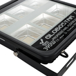 GloboStar® TITAN 61435 Επαγγελματικός Προβολέας για Γήπεδα Tennis & Ποδοσφαίρου 5x5 LED 390W 48750lm 60°x90° FishEye AC 220-240V - Αδιάβροχος IP67 - Μ32 x Π8 x Υ35cm - Μαύρο - Φυσικό Λευκό 5000K - LUMILEDS Chips - TÜV Rheinland Certified - 5 Χρόνια Εγγύηση