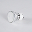 GloboStar® 76006 Σποτ LED GU10 MR11 4W 400lm 120° AC 220-240V με Λευκό Γαλακτερό Γυαλί Ψυχρό Λευκό 6000K - 2 Χρόνια Εγγύηση