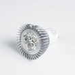 GloboStar® 76046 Σποτ LED GU10 MR16 3W 250lm 45° AC 220-240V IP20 Φ5 x Υ5.5cm Φούξια Dimmable - 3 Χρόνια Εγγύηση