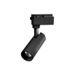 Globostar BEAMTRACK 60805 Μονοφασικό Φωτιστικό Σποτ Ράγας LED 10W 230V 1200lm 30° Acrylic HQ LENS AC 220-240V IP20 Φ4.6 x Υ12.5cm Θερμό Λευκό 3000k - EUROTRACK® System 1L+1N - Μαύρο - Bridgelux Chip - TUV Certified Driver - 5 Χρόνια Εγγύηση