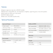 GloboStar® 73123 RK1 SKYDANCE Ασύρματο Χειριστήριο RF 2.4Ghz & Push Dimming 1 Group για όλα τα Μονόχρωμα SKYDANCE Controller DC 3V 1 x CR2032 - IP20 Μ9.1 x Π7.2 x Υ5.7cm - 5 Χρόνια Εγγύηση