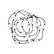 GloboStar® 73722 Digital Pixel Addressable Facade Module Chain String with 20 Spots - Ψηφιακή Αλυσίδα - Γιρλάντα με 20 Σποτ LED SMD 3535 30W 60LED 20PIXEL SPI/TTL Protocol IC WS2811/SM16703P 1300lm 360° DC 12V Αδιάβροχο IP67 Πολύχρωμο RGB - Φ5 x Μ460cm - 3 Χρόνια Εγγύηση