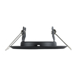 GloboStar® DELTA 77808 Χωνευτό Στρόγγυλο Σποτ Οροφής για Λάμπα MR16 με Βάση GU5.3 ή GU10 - IP20 - Μεταλλικό - Φ83 x Υ31mm - Μαύρο - 5 Χρόνια Εγγύηση