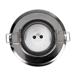 GloboStar® DELTA 77817 Χωνευτό Κινούμενο Στρόγγυλο Σποτ Οροφής για Λάμπα MR16 με Βάση GU5.3 ή GU10 - IP20 - Μεταλλικό - Φ92 x Υ28mm - Χρώμιο Νίκελ - 5 Χρόνια Εγγύηση