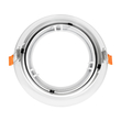 GloboStar® VITA 77850 Χωνευτό Κινούμενο Στρογγυλό Σποτ Οροφής για Λάμπα AR111 - IP20 - Χυτό Αλουμίνιο - Φ17 x Υ4.5cm - Λευκό - 5 Χρόνια Εγγύηση
