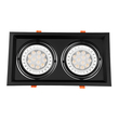 GloboStar® VITA 77855 Χωνευτό Κινούμενο Διπλό Τετράγωνο Σποτ Οροφής για Λάμπα AR111 - IP20 - Χυτό Αλουμίνιο - M33.5 x Π17.5 x Y5.5cm - Μαύρο - 5 Χρόνια Εγγύηση GloboStar® VITA 77855 Χωνευτό Κινούμενο Διπλό Τετράγωνο Σποτ Οροφής για Λάμπα AR111 - IP20 - Χυτό Αλουμίνιο - M33.5 x Π17.5 x Y5.5cm - Μαύρο - 5 Χρόνια Εγγύηση