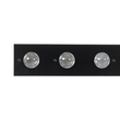 GloboStar® 51204 MEDES Επαγγελματική Μπάρα Φωτισμού Wall Washer LED 14 x 10W 140W 8° AC 220-240V IP20 Πολύχρωμο RGB DMX512 - Μαύρο - Μ100 x Π6.5 x Υ12.5cm - 2 Χρόνια Εγγύση