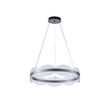 ΦΩΤΙΣΤΙΚΟ ΚΡΕΜΑΣΤΟ ΑΚΡΥΛΙΚΟ ΣΤΡΟΓΓΥΛΟ LED 60W Φ650mm 3000K 5400Lm ΑΣΗΜΙ ARTE ILLUMINA TORINO