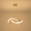 ΦΩΤΙΣΤΙΚΟ ΚΡΕΜΑΣΤΟ ΑΛΟΥΜΙΝΙΟ LED 30W 3000Κ 2000Lm Φ60mm ΧΡΥΣΟ ARTE ILLUMINA VENUS
