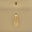 ΦΩΤΙΣΤΙΚΟ ΜΕΤΑΛΛΟ ΜΟΝΟΦΩΤΟ LED 7,6W 3000K 780Lm 200x1960mm ΧΡΥΣΟ ARTE ILLUMINA PERFORATO