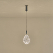 ΦΩΤΙΣΤΙΚΟ ΜΕΤΑΛΛΟ ΜΟΝΟΦΩΤΟ ΟΒΑΛ LED 6,3W 3000K 648Lm Φ140x1400mm ΑΣΗΜΙ ARTE ILLUMINA PERFORATO