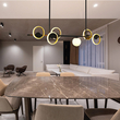 ΦΩΤΙΣΤΙΚΟ ΚΡΕΜΑΣΤΟ ΓΡΑΜΜΙΚΟ LED 33W+1XG9 3000Κ 120X30X30 ΧΡΥΣΟ-ΜΑΥΡΟ ARTE ILLUMINA