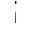 ΦΩΤΙΣΤΙΚΟ ΚΡΕΜΑΣΤΟ ΑΛΟΥΜΙΝΙΟ LED 3W 3000K 300Lm Φ50X1200mm ΜΑΥΡΟ ARTE ILLUMINA CASCADE