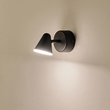 ΑΠΛΙΚΑ ΤΟΙΧΟΥ 5W 3000K 80Χ135mm ΜΑΥΡΟ ARTE ILLUMINA CAMPANELLE