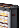ΘΕΡΜΑΣΤΡΑ ΧΑΛΑΖΙΑ 2400W ΜΑΥΡΗ ΜΕ ΑΝΕΜΙΣΤΗΡΑ & ΥΓΡΑΝΤΗΡΑ