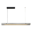 ΦΩΤΙΣΤΙΚΟ ΚΡΕΜΑΣΤΟ ΓΡΑΜΜΙΚΟ ΜΟΝΟΦΩΤΟ LED 25W  L120*W5.6*H7CM 3 CCT ΜΑΥΡΟ ARTE ILLUMINA
