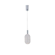 ΦΩΤΙΣΤΙΚΟ ΜΕΤΑΛΛΟ ΜΟΝΟΦΩΤΟ LED 6,3W 3000K 648Lm Φ200X1580mm ΑΣΗΜΙ ARTE ILLUMINA PERFORATO