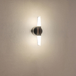 ΑΠΛΙΚΑ TOIXOY ΑΛΟΥΜΙΝΙΟΥ LED 6W 3000K 600Lm Φ80X240mm ΜΑΥΡΟ-ΧΡΥΣΟ  ARTE ILLUMINA VELAS
