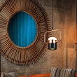ΦΩΤΙΣΤΙΚΟ ΚΡΕΜΑΣΤΟ ΜΟΝΟΦΩΤΟ LED 3+5W 3000Κ 15.8X8X26.1 ΜΑΥΡΟ-ΧΡΥΣΟ ARTE ILLUMINA