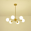 ΦΩΤΙΣΤΙΚΟ ΚΡΕΜΑΣΤΟ 6XΕ27 720X730mm ΛΕΥΚΟ ARTE ILLUMINA ORBA