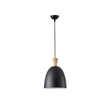 ΦΩΤΙΣΤΙΚΟ ΚΡΕΜΑΣΤΟ ΜΕΤΑΛΛΟ 1XΕ27 MAX 15W 230X230mm ΜΑΥΡΟ ARTE ILLUMINA SIMPLO
