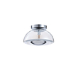 ΠΛΑΦΟΝΙΕΡΑ ΓΥΑΛΙΝΗ G9 MAX 25W 230X230X150mm ΑΣΗΜΙ ARTE ILLUMINA CLEAR