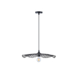 ΦΩΤΙΣΤΙΚΟ ΚΡΕΜΑΣΤΟ BAMBOO 1XE27 MAX 15W 475X1160mm ΜΑΥΡΟ ARTE ILLUMINA CROSSLINE