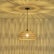 ΦΩΤΙΣΤΙΚΟ ΚΡΕΜΑΣΤΟ ΡΑΤΤΑΝ 1XE27 MAX 15W 390X1270mm ΚΑΦΕ ARTE ILLUMINA VENTO