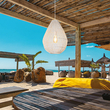 ΦΩΤΙΣΤΙΚΟ ΚΡΕΜΑΣΤΟ ΜΟΝΟΦΩΤΟ Ε27 MAX 60WD370X500 RATTAN  ΛΕΥΚΟ ARTE ILLUMINA KAI