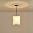 ΦΩΤΙΣΤΙΚΟ ΚΡΕΜΑΣΤΟ ΥΦΑΣΜΑ 1XΕ27 ΜΑΧ 40W Φ250Χ1180mm  ΜΑΥΡΟ ARTE ILLUMINA ERA