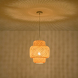 ΦΩΤΙΣΤΙΚΟ ΚΡΕΜΑΣΤΟ BAMBOO 1XE27 MAX 40W 310X310X350mm ARTE ILLUMINA AVRA