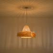 ΦΩΤΙΣΤΙΚΟ ΚΡΕΜΑΣΤΟ BAMBOO 1XE27 MAX 40W 560Χ560X330mm ARTE ILLUMINA SISAL