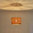 ΦΩΤΙΣΤΙΚΟ ΚΡΕΜΑΣΤΟ BAMBOO 1XE27 400Χ400X270mm ARTE ILLUMINA JUTE