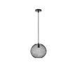 ΦΩΤΙΣΤΙΚΟ ΚΡΕΜΑΣΤΟ ΜΕΤΑΛΛΟ 1XE27  MAX 40W 350X350Χ1360mm ΜΑΥΡΟ ARTE ILLUMINA OGGI