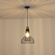 ΦΩΤΙΣΤΙΚΟ ΚΡΕΜΑΣΤΟ ΜΕΤΑΛΛΟ 1XE27  MAX 40W 260X260X1370mm ΜΑΥΡΟ ARTE ILLUMINA OGGI