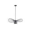 ΦΩΤΙΣΤΙΚΟ ΚΡΕΜΑΣΤΟ ΜΕΤΑΛΛΟ 1XE27  MAX 40W 600X600X1270mm ΜΑΥΡΟ ARTE ILLUMINA OGGI